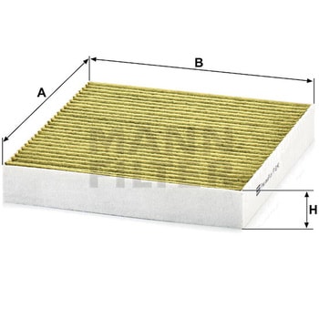 国産車用キャビンフィルター フレシャスプラス MANN-FILTER