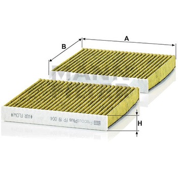 輸入車用キャビンフィルター フレシャスプラス MANN-FILTER