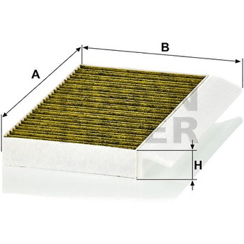 輸入車用キャビンフィルター フレシャスプラス MANN-FILTER