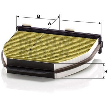 輸入車用キャビンフィルター フレシャスプラス MANN-FILTER