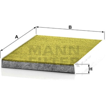 輸入車用キャビンフィルター フレシャスプラス MANN-FILTER