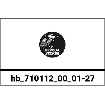 フィックシングロック top cases - ブラック - HEPCO&BECKER (ヘプコ&ベッカー)
