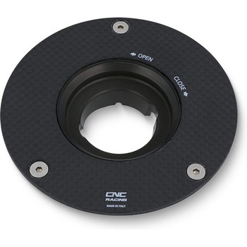 フューエルタンクキャップ - flange カーボン FIBER - CNC Racing (シーエヌシーレーシング)
