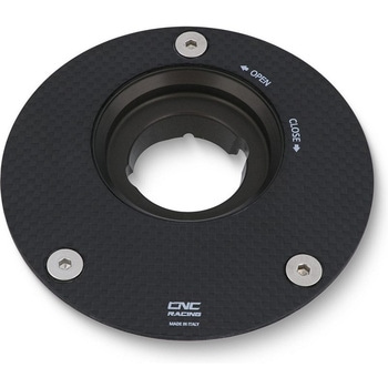 フューエルタンクキャップ - flange カーボン FIBER - CNC Racing (シーエヌシーレーシング)
