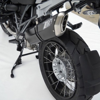 ブラックステンレススチール -ALU スリップオン BMW R 1200 GS (2010-2012) ZARD (ザード)