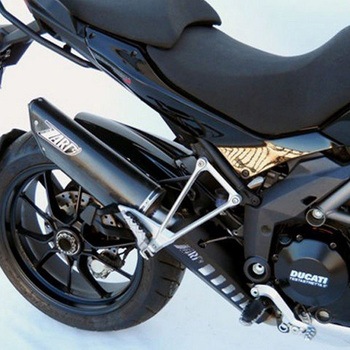 ブラックステンレススチール -ALU フルキット DUCATI MULTISTRADA 1200 (2010-2014) ZARD (ザード)