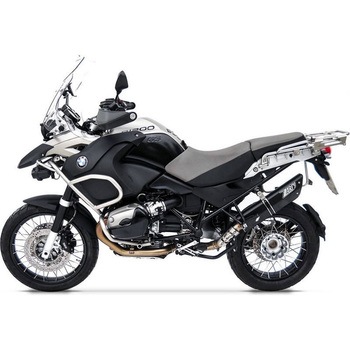 ブラックステンレススチール -ALU レーシング スリップオン BMW R 1200 GS (2004-2009) ZARD (ザード)