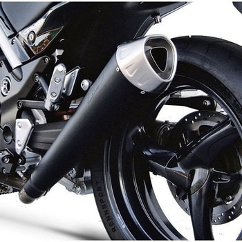 ブラックステンレススチール スリップオン MOTO GUZZI GRISO ZARD (ザード)