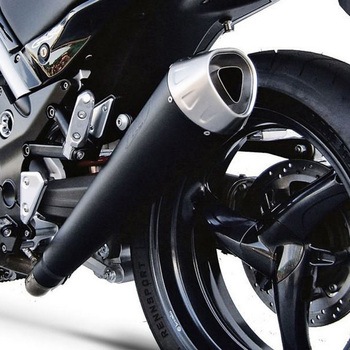 ブラックステンレススチール レーシング スリップオン MOTO GUZZI GRISO ZARD (ザード)