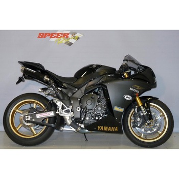 フルエキゾーストシステム 4-2 ステンレス ブラック GP1 YZF R1(2009-) BODIS (ボディス)