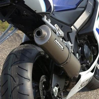 フルエキゾーストシステム ステンレス/フルチタン オーバル 1OK G EURO公道走行認可 for GSX-R 1000(01-02) - BODIS (ボディス)