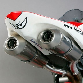 フルエキゾーストシステム ステンレス/フルチタン オーバル Q2 for YZF R1(04-06) BODIS (ボディス)