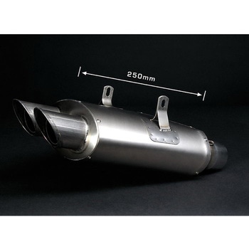 フルエキゾーストシステム ステンレス/フルチタン オーバル Q4 for NINJA ZX-6R(07-08) BODIS (ボディス)