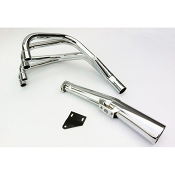 フルシステム 4/1 Master クロム Honda CB 750 KZ - Marving Exhaust (マービングエキゾースト)