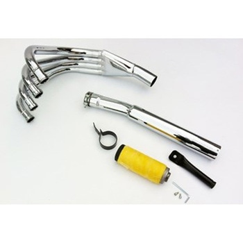 フルシステム 4/1 レーシング クロム Honda CBX 400 F Marving Exhaust (マービングエキゾースト)