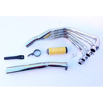 フルシステム 4/1 レーシング クロム Suzuki GSX 1100 E/ES (79-) - Marving Exhaust (マービングエキゾースト)