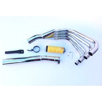 フルシステム 4/1 レーシング クロム Suzuki GSX 750 E (79-) Marving Exhaust (マービングエキゾースト)