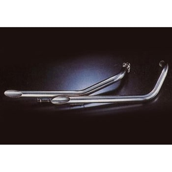 フルシステム ドラッグパイプ low short ステンレススチール &Oslash； 50 Honda VT 600 SHADOW Marving Exhaust (マービングエキゾースト)