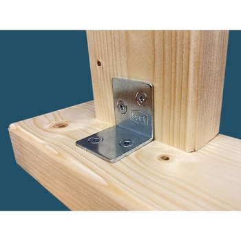 FRT-001 fortユニクロ 2X4用金具 アングルA1-UC fort 寸法2×34