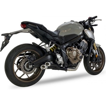 フルシステムマフラー - DUAL HYPERLOW BLACK XL， EU HOMOLOGATED IXIL (イクシルサイレンサー)