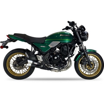 フルシステムマフラー - DUAL HYPERLOW BLACK XL， EU HOMOLOGATED IXIL (イクシルサイレンサー)