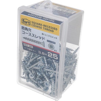 fortユニクロ コーススレッド 四角穴 fort