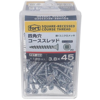 fortユニクロ コーススレッド 四角穴 fort
