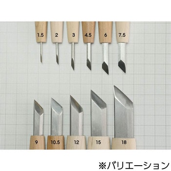 ハイス彫刻刀 印刀 道刃物工業 彫刻刀(単品) 【通販モノタロウ】