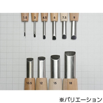 ハイス彫刻刀 極浅丸 道刃物工業