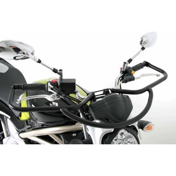 プロテクションバー フロント ブラック Suzuki SFV 650 Gladius - HEPCO&BECKER (ヘプコ&ベッカー)