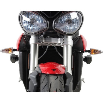 プロテクションパッド ブラック Triumph Street Triple 765 S/R/RS / 2017 HEPCO&BECKER (ヘプコ&ベッカー)