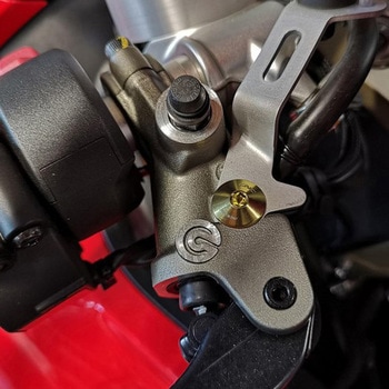 フロントBRAKE/クラッチ FLUID TANK BRACKET SCREW - TITANIUM CNC Racing (シーエヌシーレーシング)