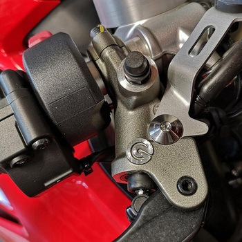 フロントBRAKE/クラッチ FLUID TANK BRACKET SCREW - TITANIUM CNC Racing (シーエヌシーレーシング)