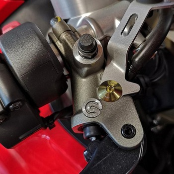 フロントBRAKE/クラッチ FLUID TANK BRACKET SCREW - TITANIUM CNC Racing (シーエヌシーレーシング)