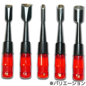 プラ柄 木彫りのみ 5本セット 道刃物工業