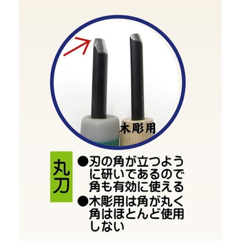 ゴムハン彫刻刀 道刃物工業