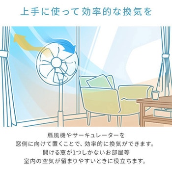 扇風機 左右首振り 風量3段階 押しボタン 切りタイマー 静音 YAMAZEN(山善)