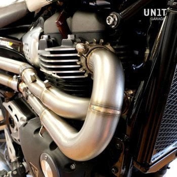 ヘッドパイプ Triumph without catalitic converter in inox | 3134 UnitGarage (ユニットガレージ)