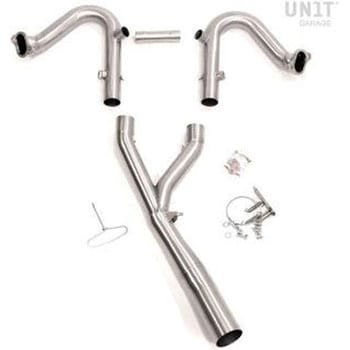 ヘッドパイプ without catalitic converter 1250LC in inox | 1930 UnitGarage (ユニットガレージ)