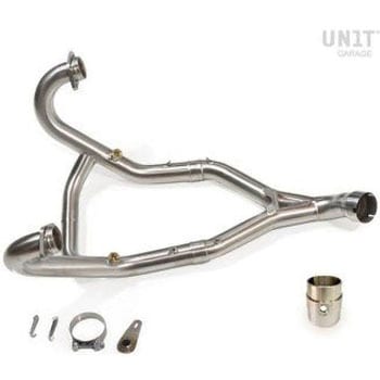 ヘッドパイプ without Catalytic Converter in inox (EURO 5) | 1617-21-1618-21 UnitGarage (ユニットガレージ)