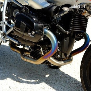 ヘッドパイプ without Catalytic Converter チタン with visible welding (EURO 5) | 1617TitS-21-1618-21 UnitGarage (ユニットガレージ)