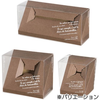 BKFフラワークリアワイドBOX/斜めスタンド付 HEADS(ヘッズ)