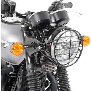 ヘッドライトグリル ブラック Triumph Bonneville T 100 / ブラック from 2017 HEPCO&BECKER (ヘプコ&ベッカー)