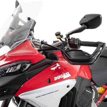 ヘプコ&ベッカー ハンドプロテクター， ブラック， DUCATI ムルティストラーダ V4 HEPCO&BECKER (ヘプコ&ベッカー)