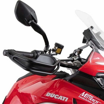 ヘプコ&ベッカー ハンドプロテクター， ブラック， DUCATI ムルティストラーダ V4 HEPCO&BECKER (ヘプコ&ベッカー)