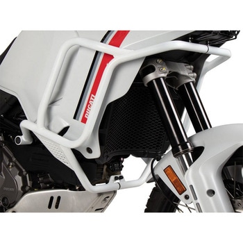 ヘプコ&ベッカータンクガード， ホワイト， DUCATI DesertX - HEPCO&BECKER (ヘプコ&ベッカー)