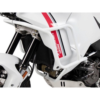 ヘプコ&ベッカータンクガード， ホワイト， DUCATI DesertX - HEPCO&BECKER (ヘプコ&ベッカー)