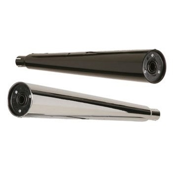 マフラー &Oslash； 32-35-38 Marvi クロム Universal M 17 Marving Exhaust (マービングエキゾースト)