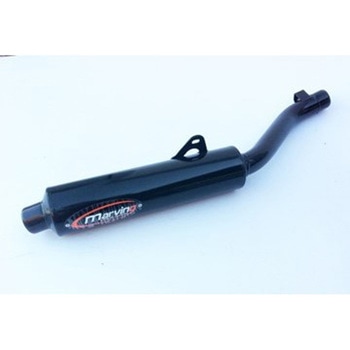 マフラー Cylindrical &Oslash； 114 ブラック Suzuki RF 600 R (93-95) Marving Exhaust (マービングエキゾースト)