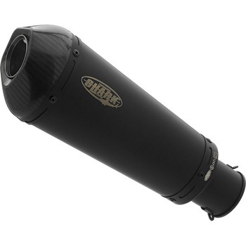 マフラー DSX-7 コンプリートエキゾーストシステム (2-1) Matt ブラック Elliptical/Conical - Shark (シャーク)